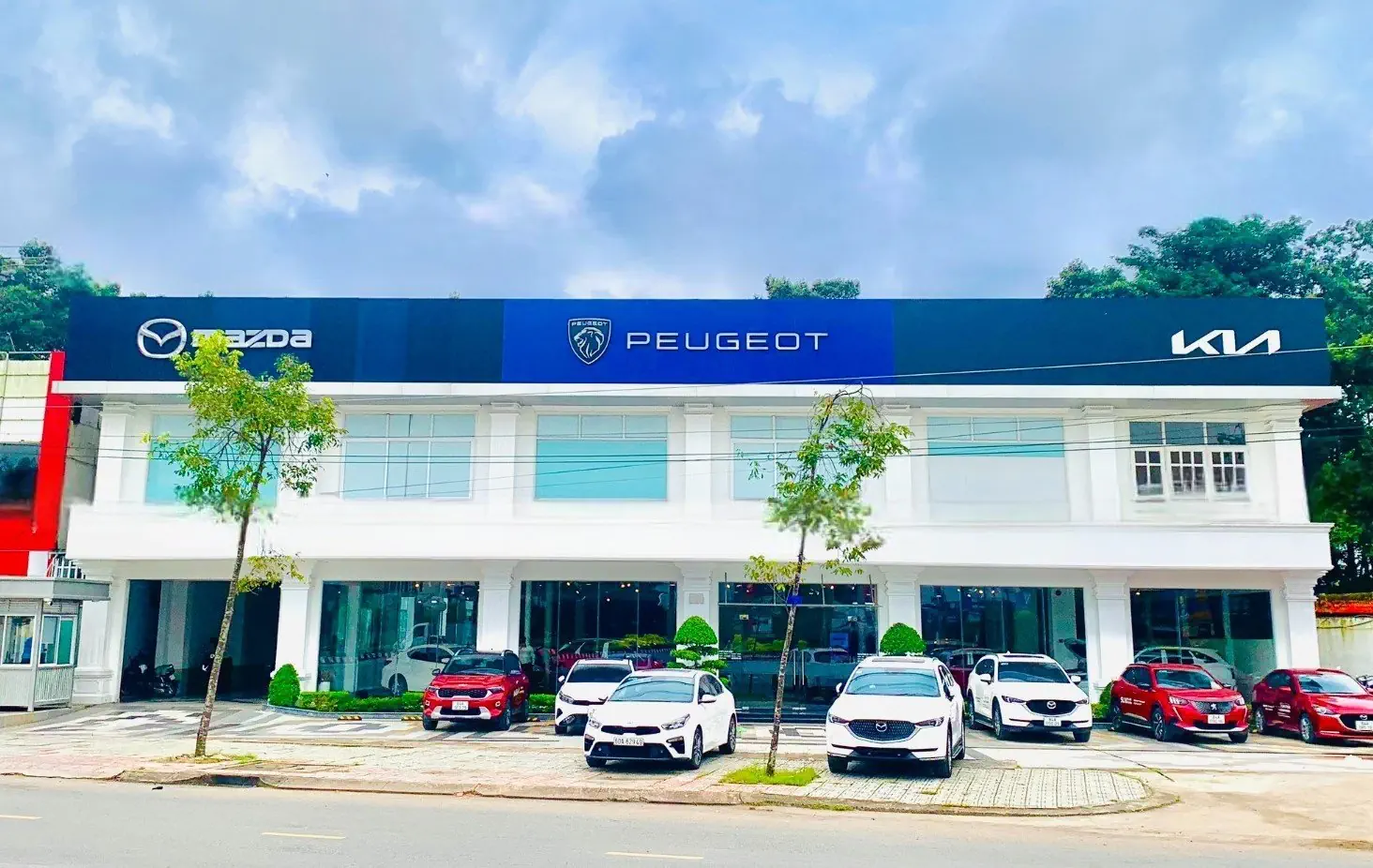 SHOWROOM KIA, MAZDA, PEUGEOT TRÀ VINH