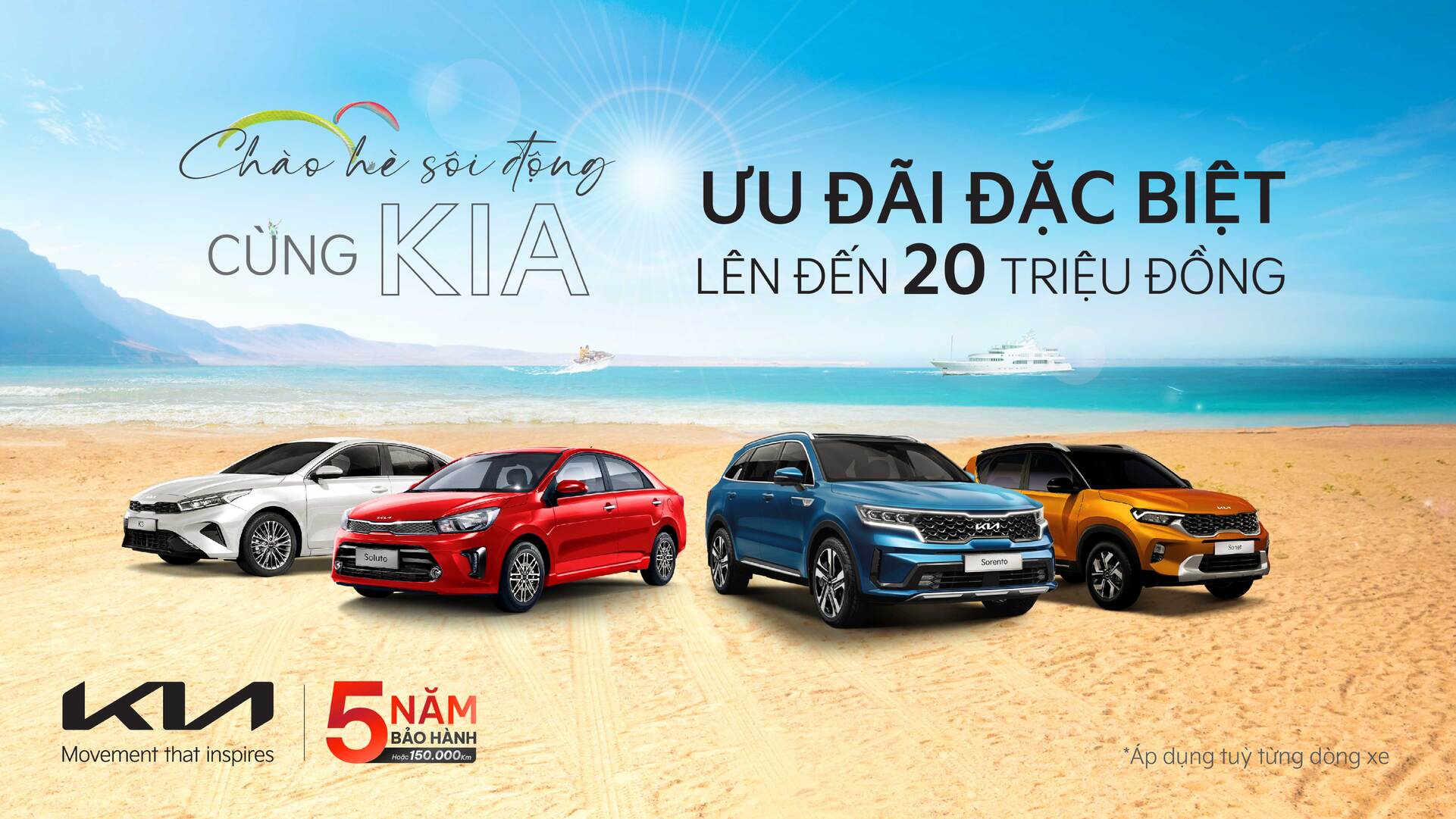 Nhiều ưu đãi hấp dẫn tại THACO AUTO Đồng Tháp trong tháng 5